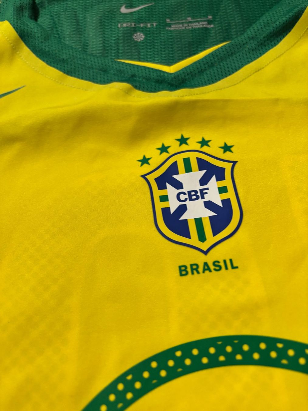 Nike Leibchen & Hosen: Ronaldinho Brasilien Reissue Trikot 2004 – Neu (gemäss Beschreibung) aus Rain von JerseyLegends 4