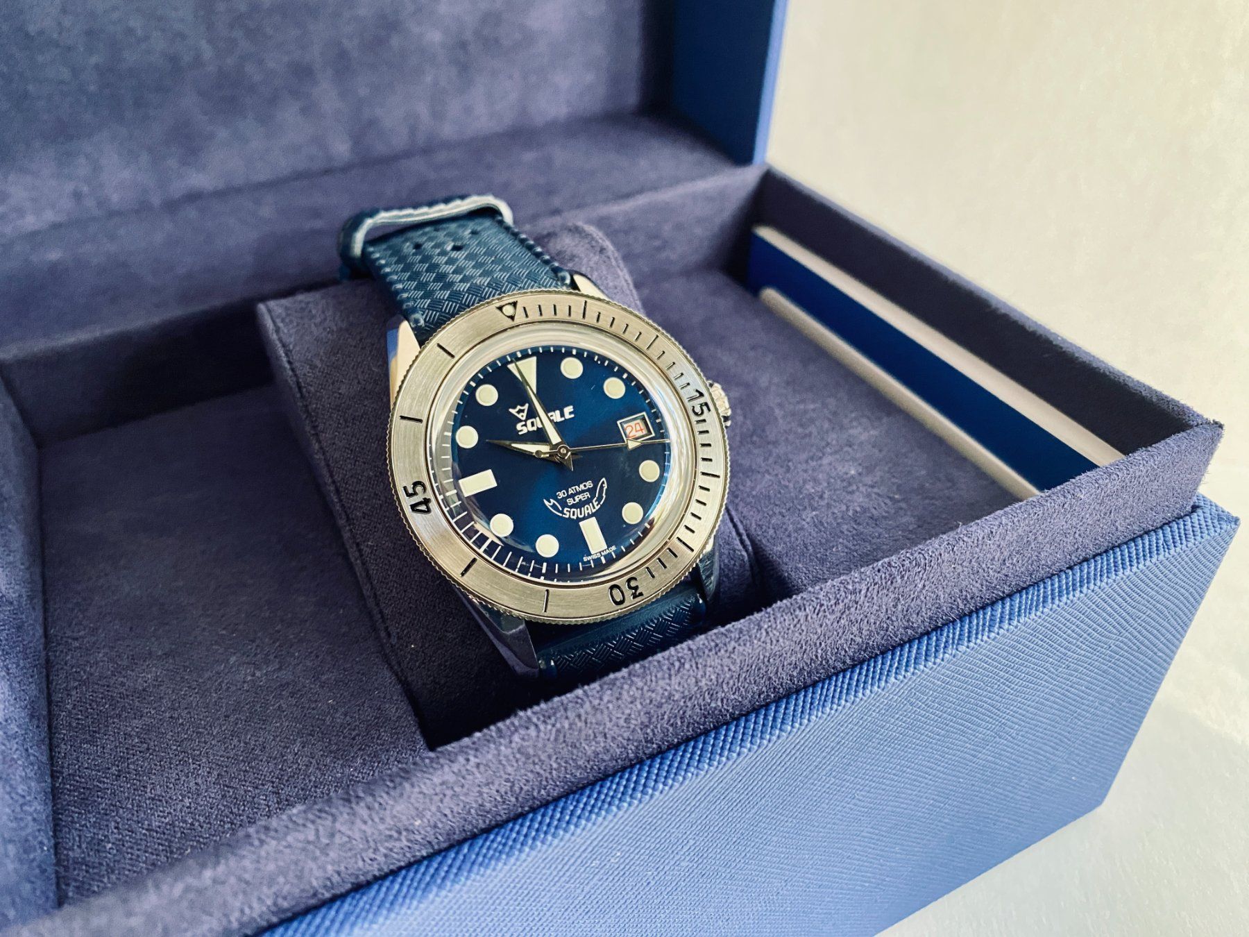 Squale Orologi: SQUALE Super Blue 39 automatic New ! – Nuovo (secondo la descrizione) da Genthod venduto da Fejmeo 2