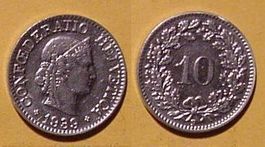 10 Rappen 1939