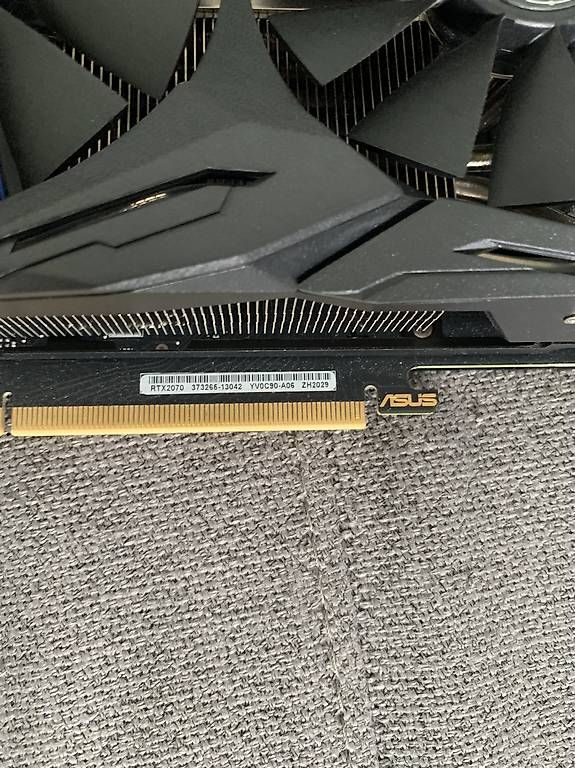 Grafikkarten: Asus Rog Strix Nvidia Geforce RTX 2070 8GB OC  – Gebraucht aus Dietikon von Tom_Dietikon 2