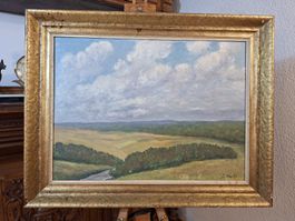  Originales Oelgemaelde J. Maerki Schweizer Landschaft
