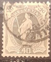 Stehende Helvetia 76F