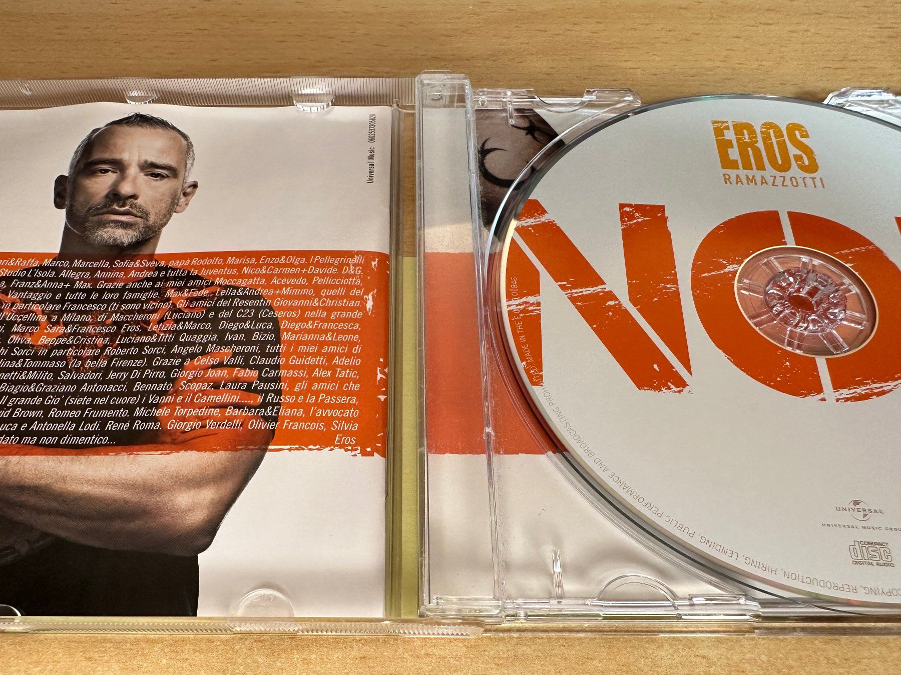 CD: A2 Eros Ramazzotti – Noi – Usato da Rikon im Tösstal venduto da Alpenmutz 2