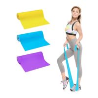 3er-Set Fitness Gymnastik band Widerstand Theraband Yoga