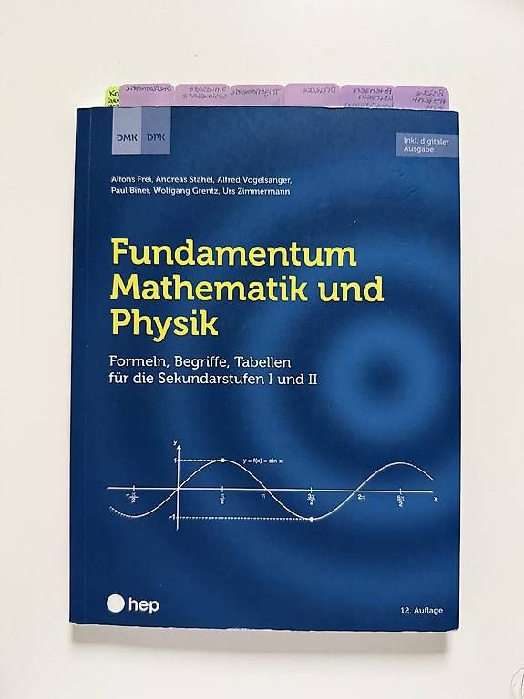 Libri: Fundamentum Mathematik und Physik – Usato da Bäretswil venduto da wet_f585