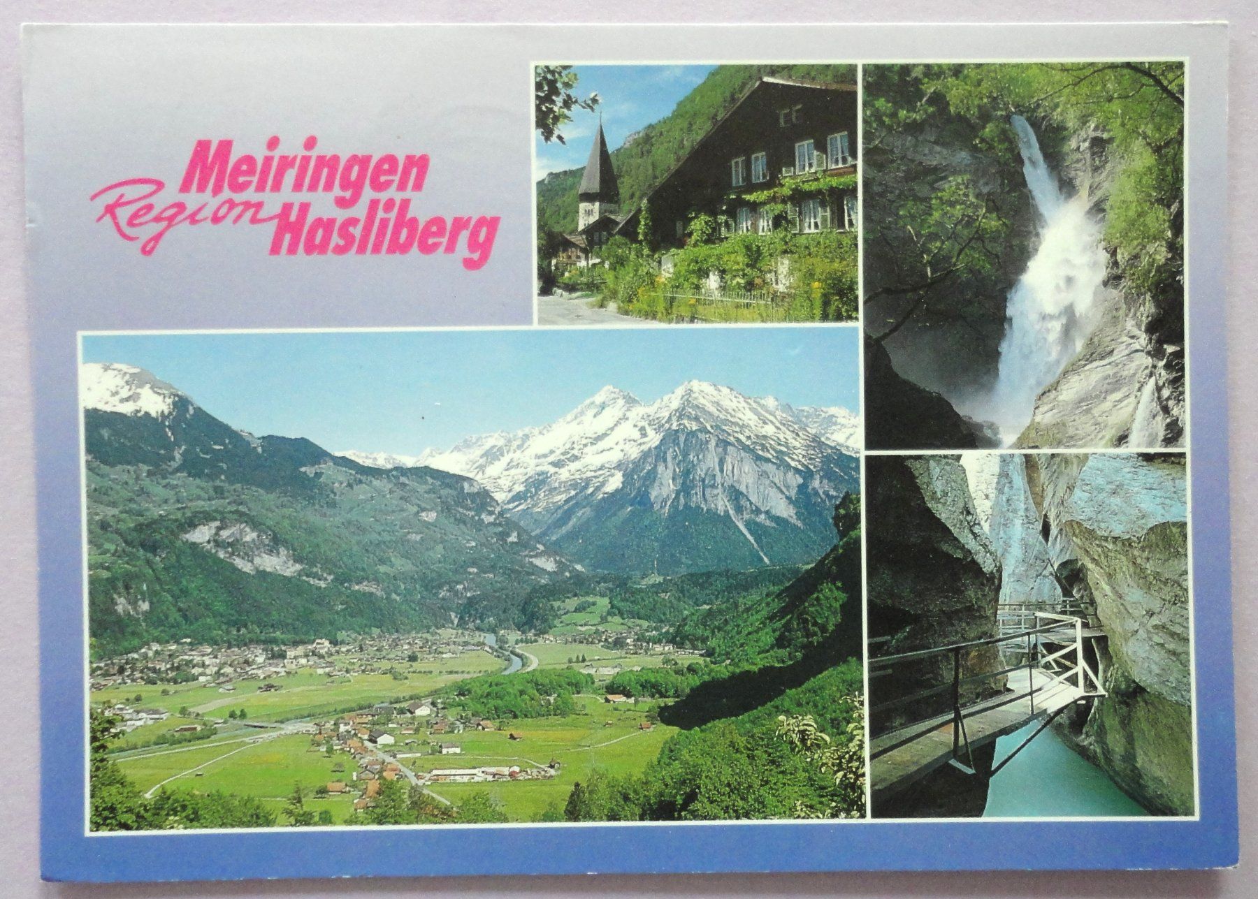 Cartoline postali: Meiringen, B.O. – Usato da Fétigny venduto da Billy2miny