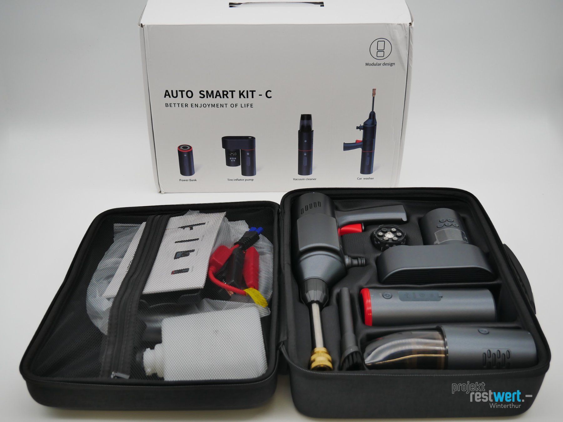 Caricabatterie: NONAME Smart Auto Kit mit Powerbank – Nuovo (secondo la descrizione) da Winterthur venduto da Restwert_Winterthur