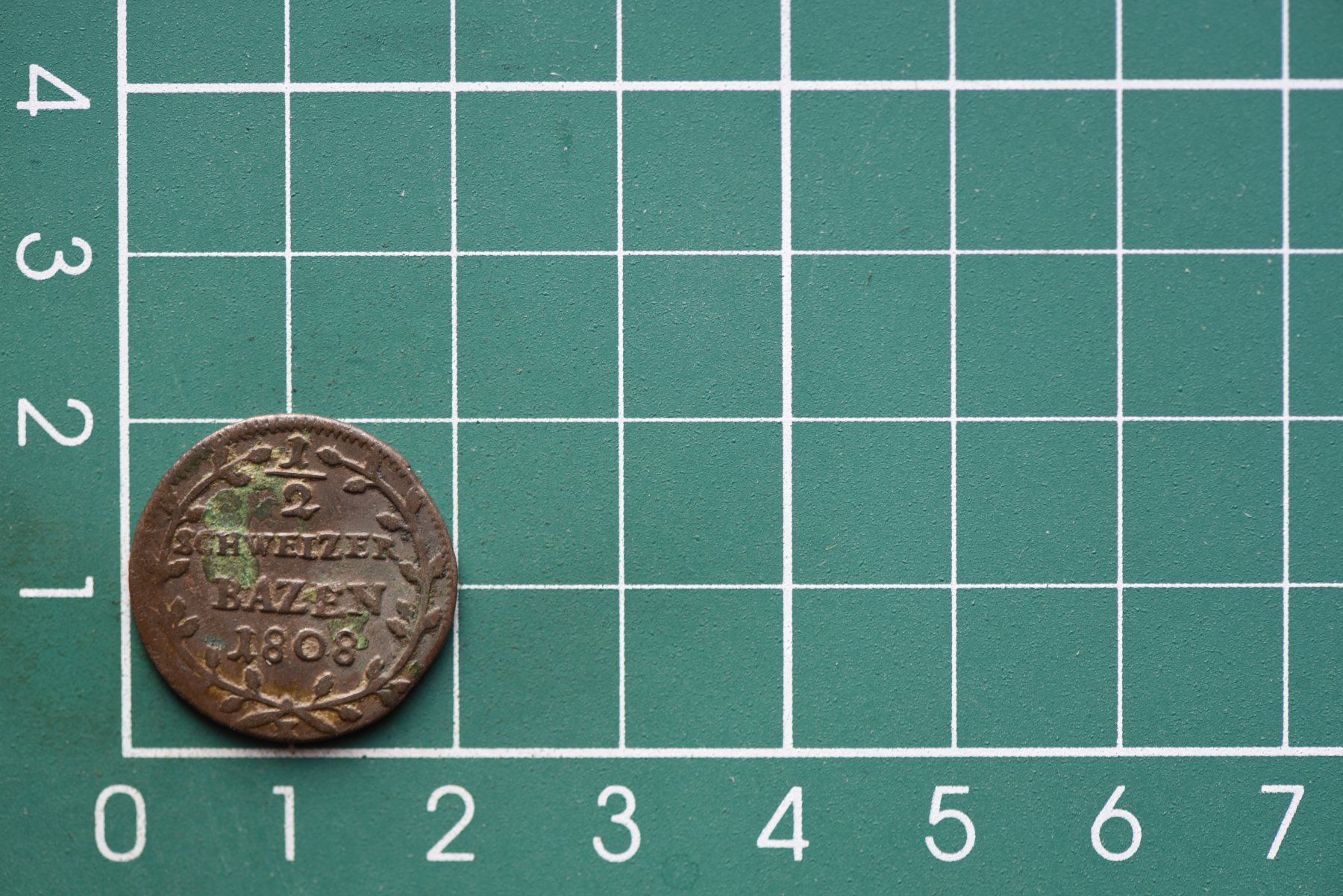 Tutti le monete: kantonsmünze st gallen halbbatzen 1808 – Usato da Laupen BE venduto da Gufi57