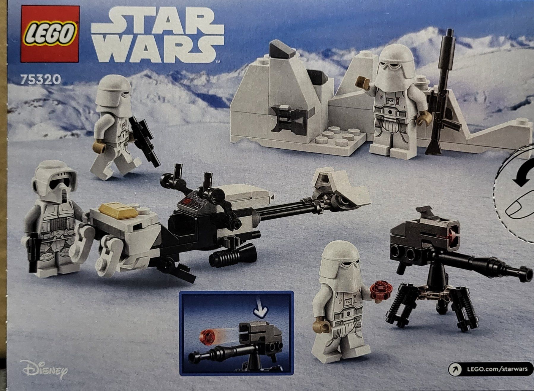 Lego Kit di costruzioni: LEGO Star Wars Snowtrooper Battle Pack Set 75320 – Nuovo e nell'imballaggio originale da Hirschthal venduto da revivalbrickz 1