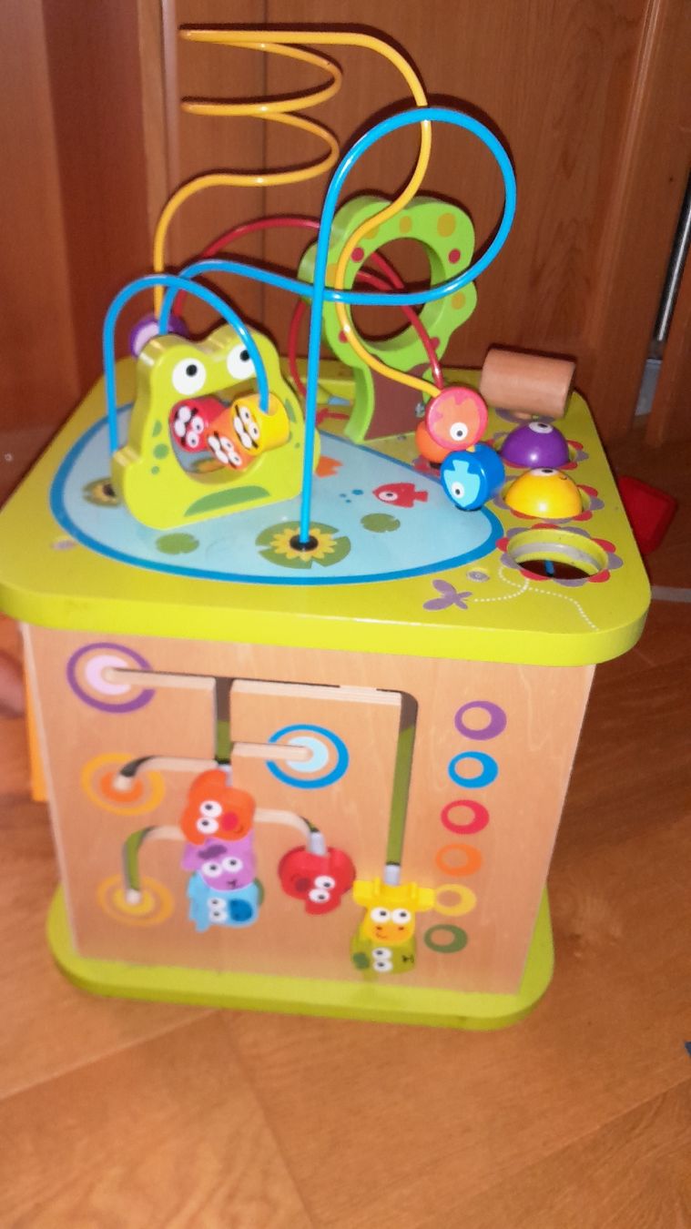 Hape Giocattoli: Motorikwürfel Hape – Usato da Sumiswald venduto da Rotmy 1