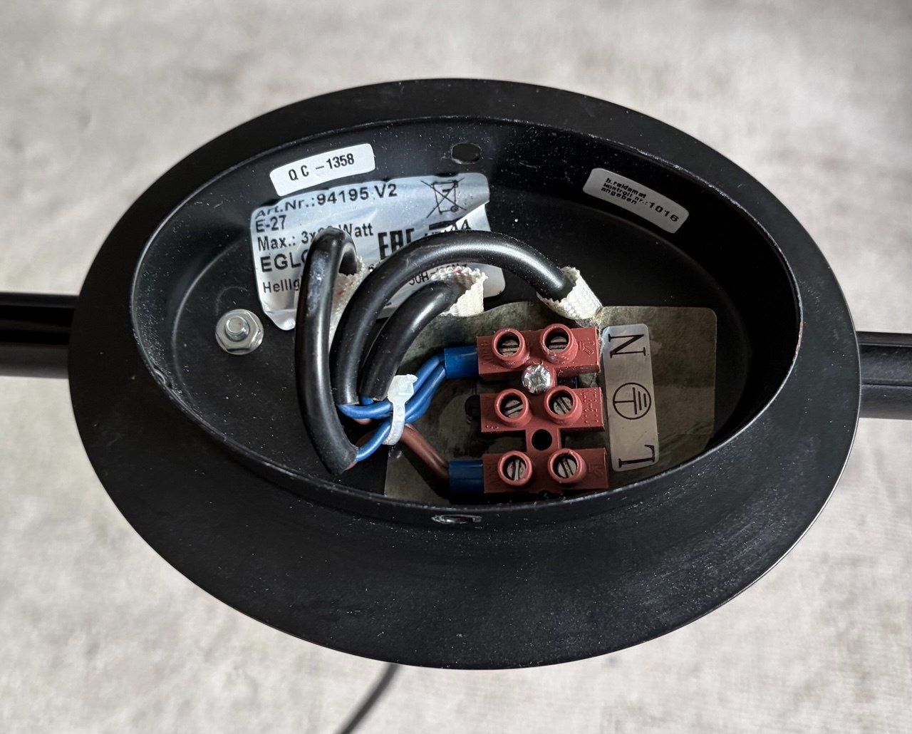 Eglo Lampadari & plafoniere: Moderne Hängelampe, schwarz, 3-flammig – Usato da Winterthur venduto da Seb_H 1