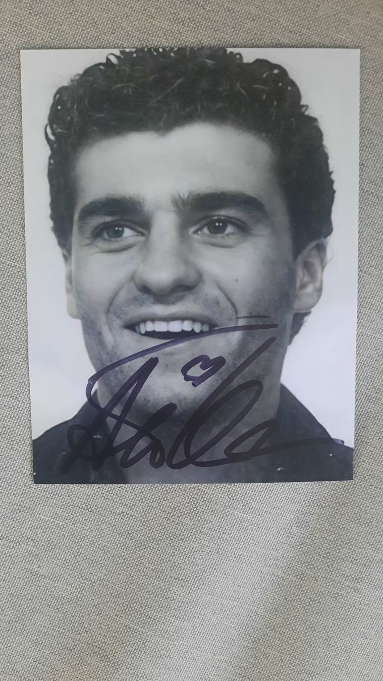 Autographes: Autogramm Alberto Tomba – D'occasion à Schmerikon par Olympia04