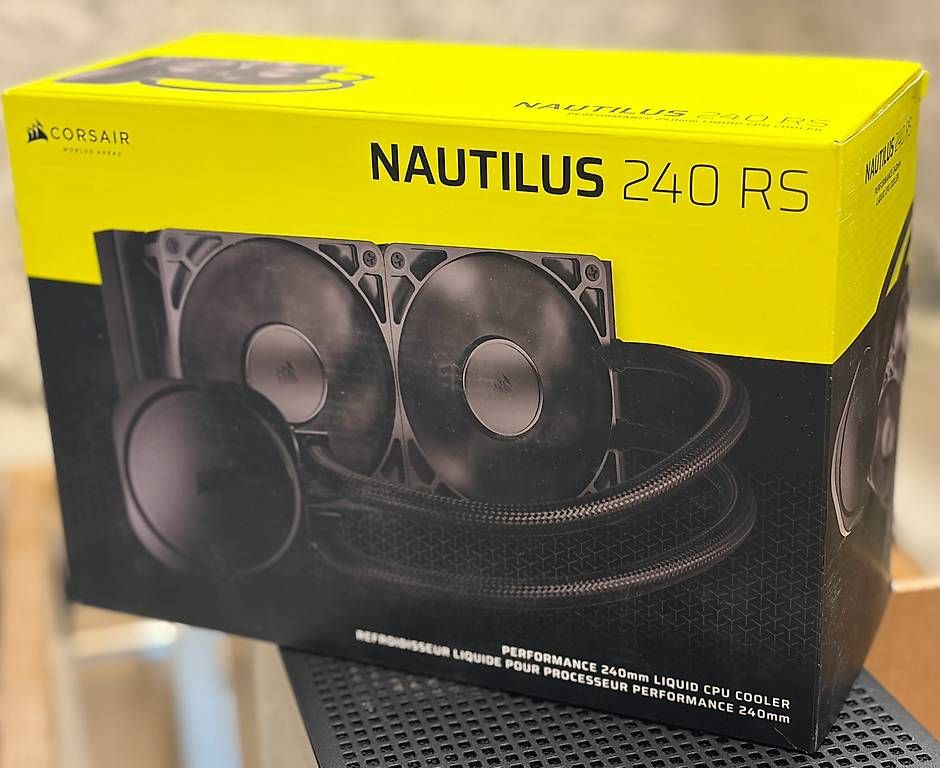 Corsair PCs: Corsair Nautilus RS Schwarz – Gebraucht aus Langenthal von Domtschec