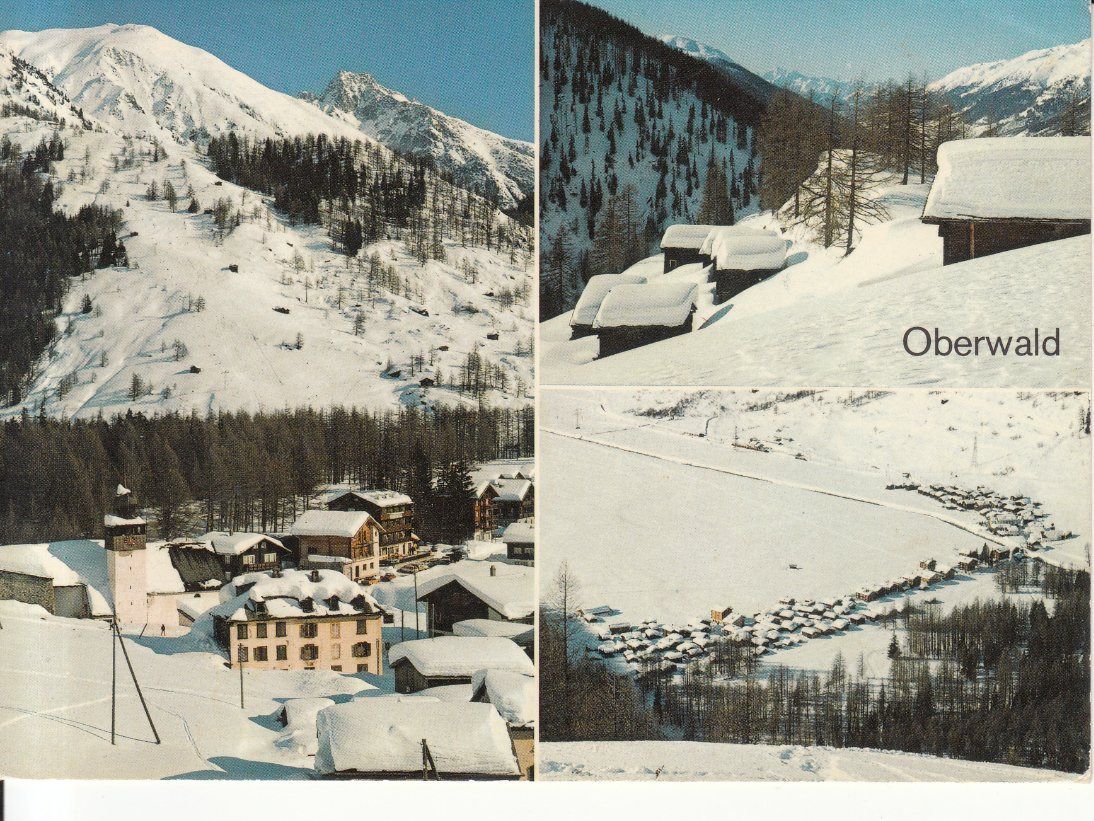 Cartoline postali: Oberwald 1982 – Usato da Bürglen TG venduto da StampGraf