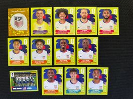 Panini WM 2026 Sticker - USA Lot