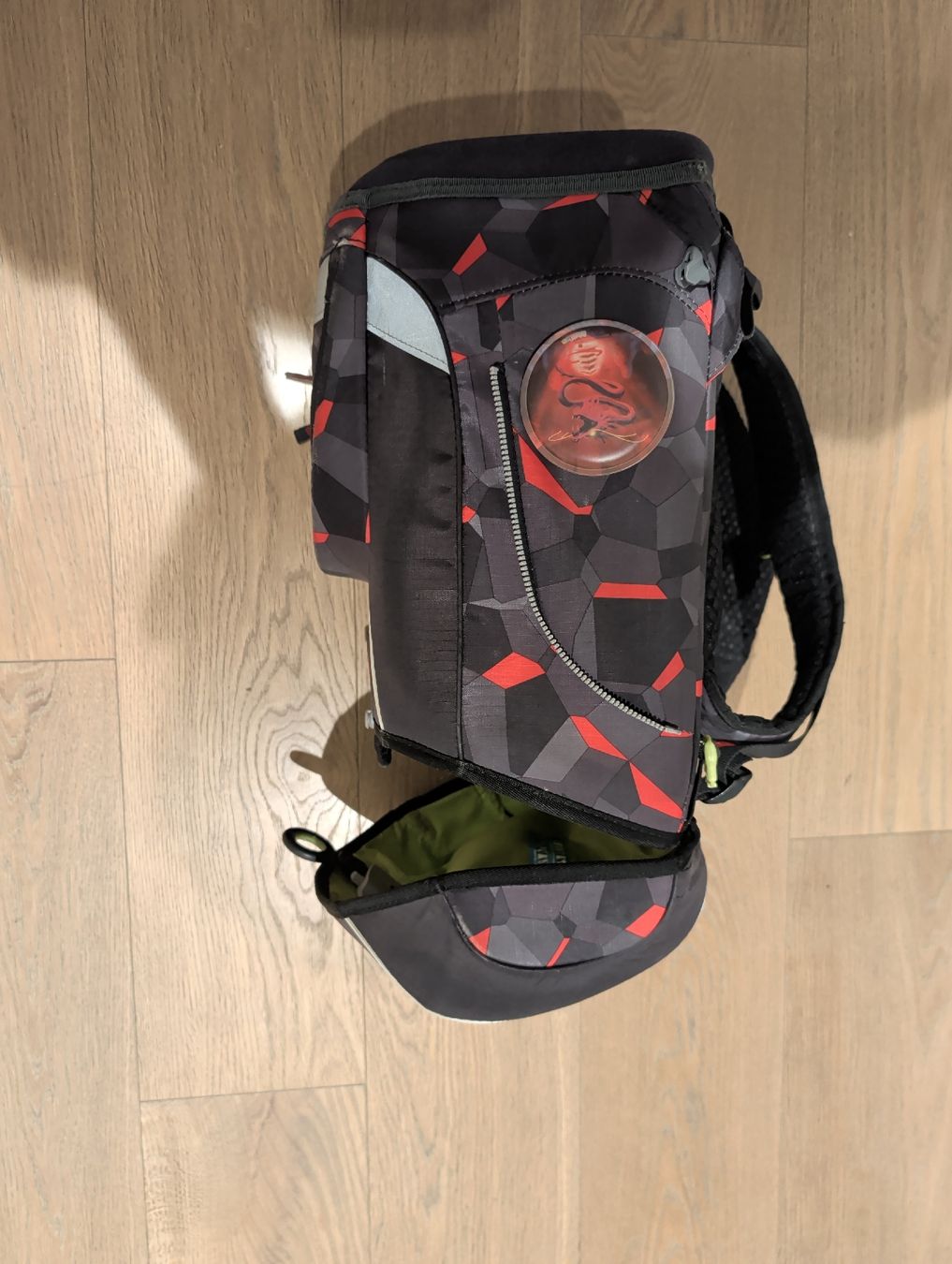 Kindertaschen: Schulranzen Step by Step grau rot gemustert gebraucht  – Gebraucht aus Unterengstringen von MrBruno81 3