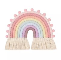 Makramee Regenbogen Color, klein, NEU