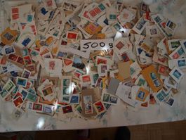 Briefmarke 500g. auf Papier Schweiz  Beurteile nach Bilder.