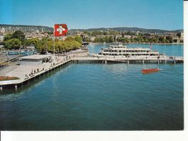 Zürich Landungssteg Bürkliplatz ca. 1970
