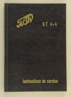 FBW 5T 4x4, INSTRUCTIONS DE SERVICE, CAMION, LASTWAGEN