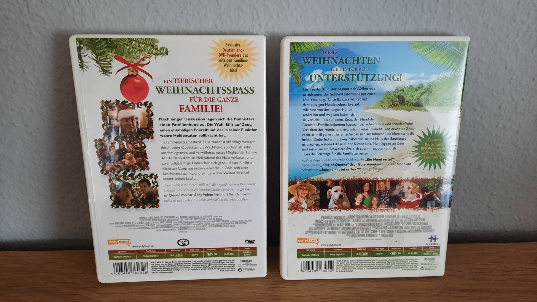 Tutti i DVDs: ***Ein Hund rettet Weihnachten*** 2 DVDs – Usato da Wädenswil venduto da H2H_Secondhandshop 1