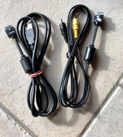 Canon Kabel, 2 Stück, USB und Composit