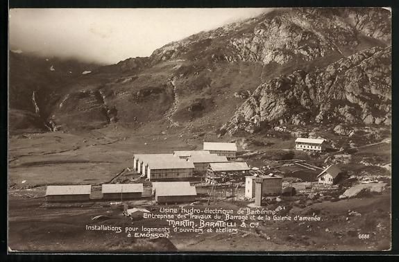 Cartes postales: Le Châtelard, Usine hydro-electrique de – D'occasion à Berlin par bartko-reher