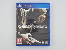 Mortal Kombat X PS4 Spiel mit Hülle - Top! + Poster