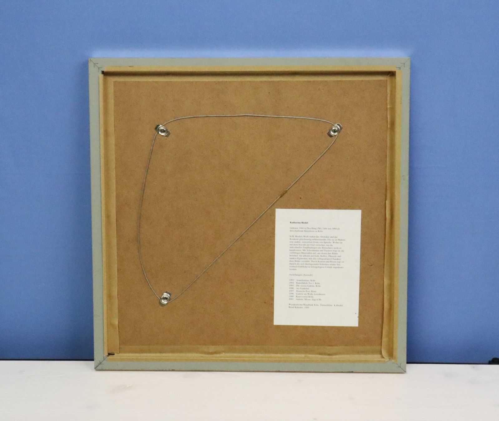 Grafica & Litografie: Katharina Riedel (1940), Kunstdruck "Sturm", handsigniert – Usato da Zug venduto da Kunst-Fundgrube 5