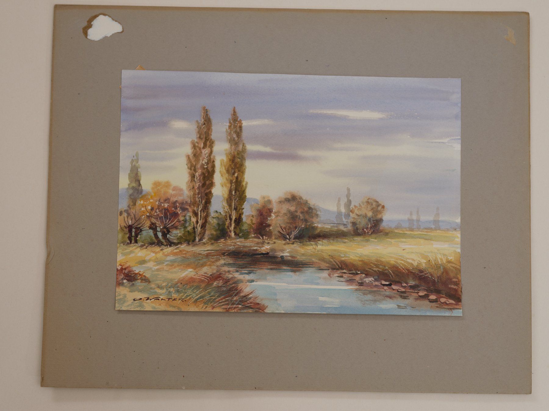 Gemälde: O. Walter - 4 Aquarelle (enbloc) – Gebraucht aus Zürich von 000rk 5
