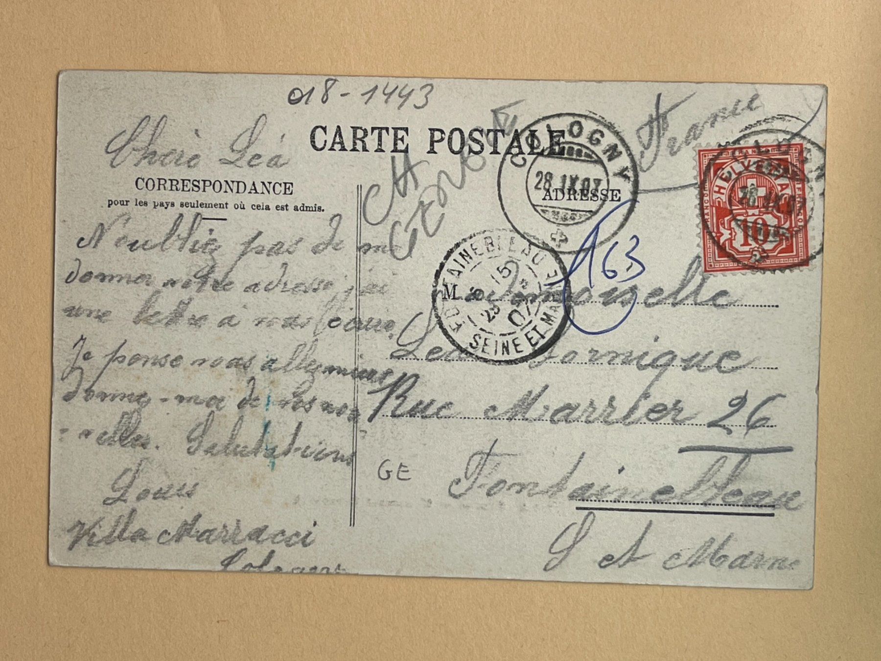 Cartes postales: Genève - Monument Brunswick – D'occasion à Steg VS par danwer74 1