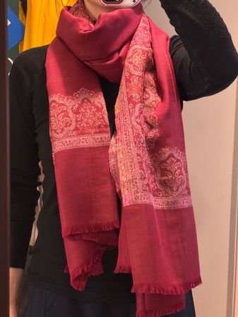 Wolle Schal aus Neapel  100x200cm neu