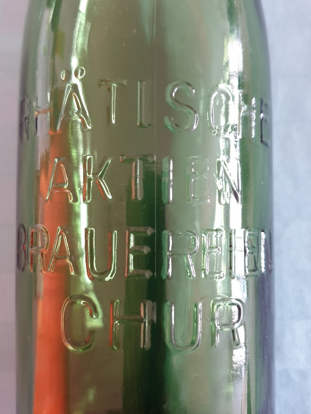 Bicchieri, Caraffe & Bottiglie: alte Bierflasche BÜLACH – Usato da Mörschwil venduto da spirspi 1