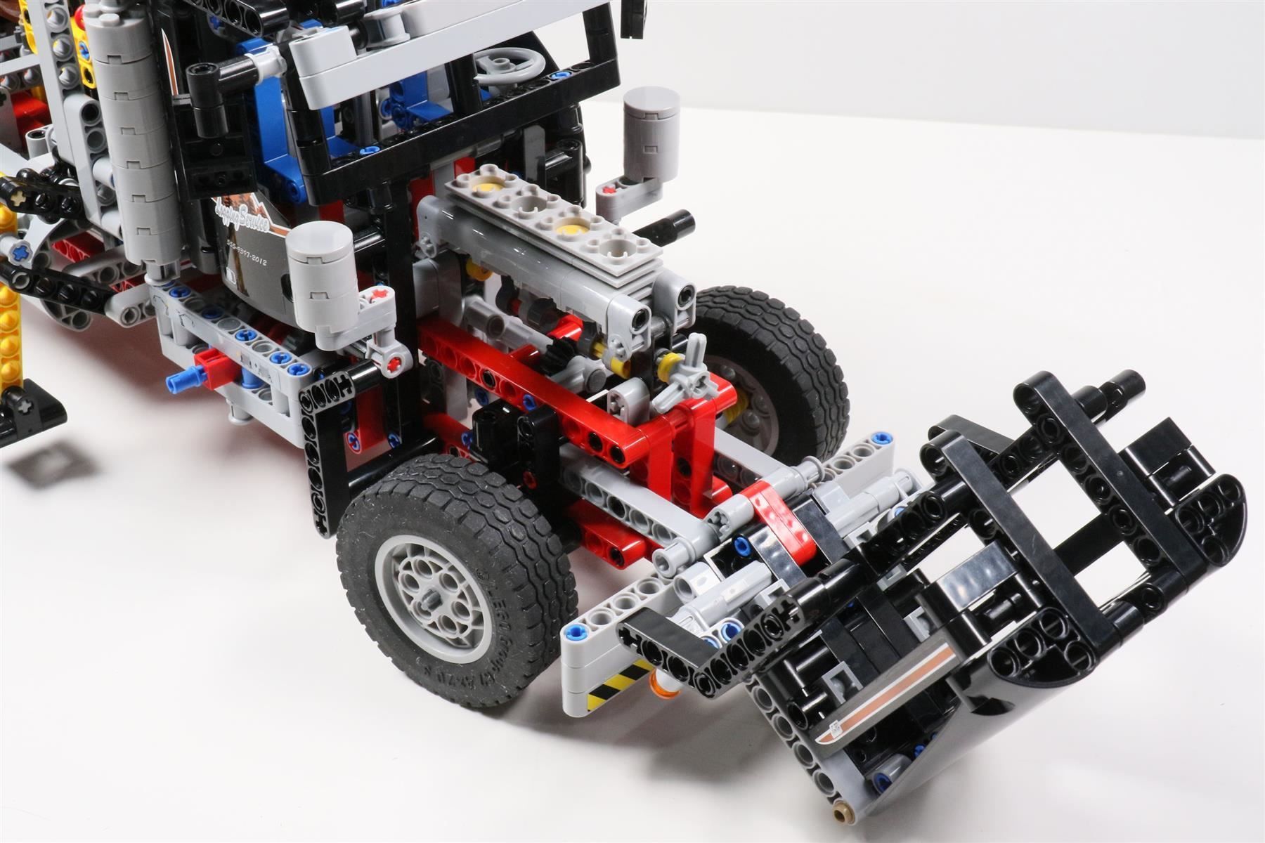 Lego Kit di costruzioni: Grosser Holztransporter mit Kran – Usato da Hettlingen venduto da Scholi99 3