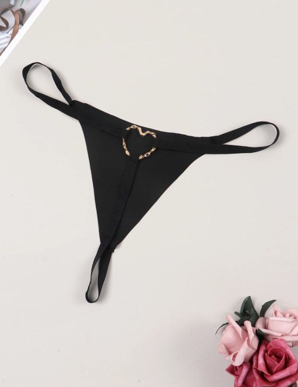 Altra biancheria intima: Schwarzer String Tanga, "I love my boyfriend", Gr. L – Nuovo e nell'imballaggio originale da Grosshöchstetten venduto da asi_qp5q 2
