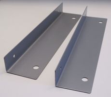 2x Winkelblech Rackwinkel Regalträger 55x30x280mm