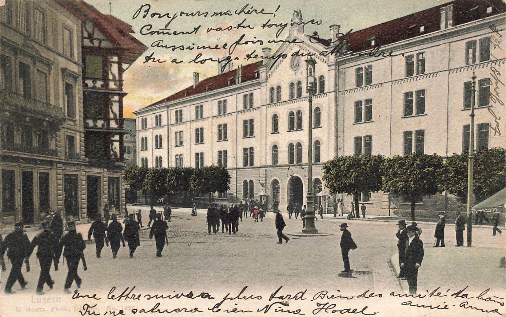 Cartoline postali: Luzern – Usato da Biasca venduto da Blenio71