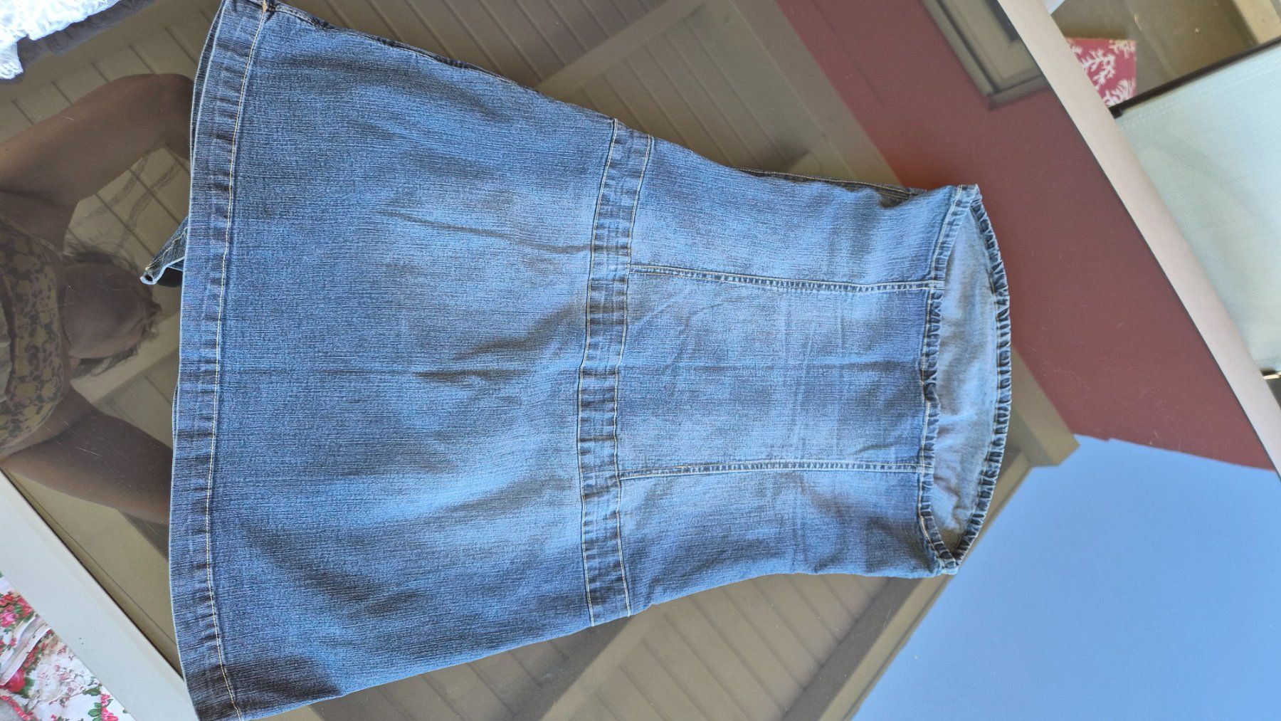 Vestiti: Simpaticissimo abito in jeans – Usato da Gordevio venduto da RUBY104 1