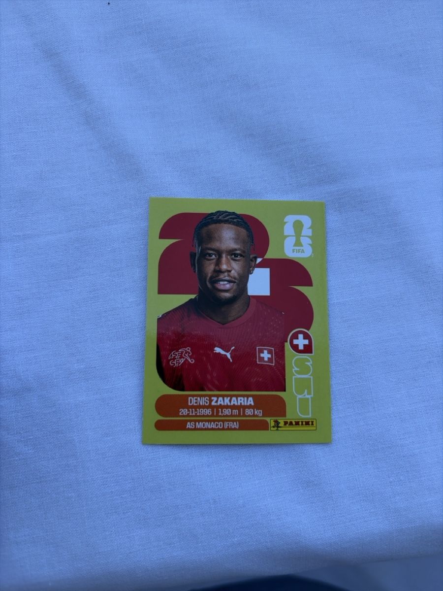 Panini Carte collezionabili: Denis Zakaria – Nuovo (secondo la descrizione) da Dornach venduto da metallbau.ch