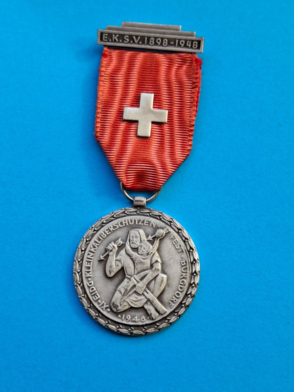 Medaillen: Burgdorf 1948 (H28) – Defekt aus Schwanden GL von Suvorov 2