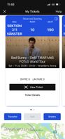 2x Sitzplätze Bad Bunny Stockholm Tickets - Juli 11, 2026