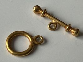 GOLD Verschluss Kette  22K  Gelbgold