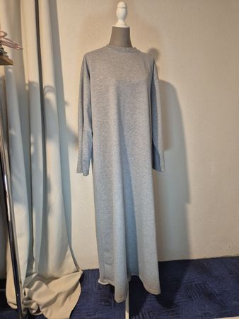 Damen Kleid Refka grau langarm Grösse L neuwertig