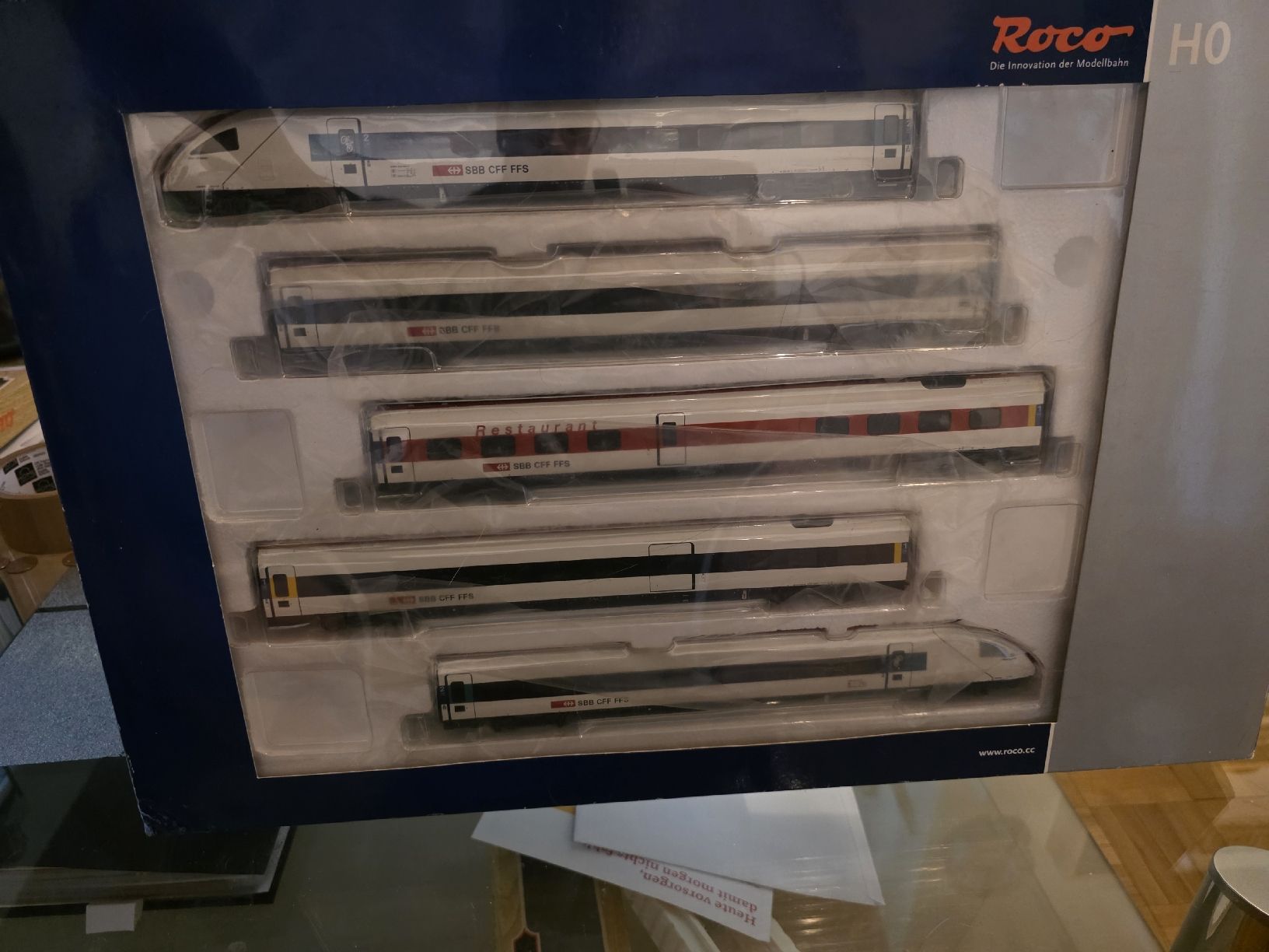 Roco Modellini di ferrovie: H0 Roco ICN Albert Einstein AC Digital – Usato da Müllheim Dorf venduto da Mowag731 1