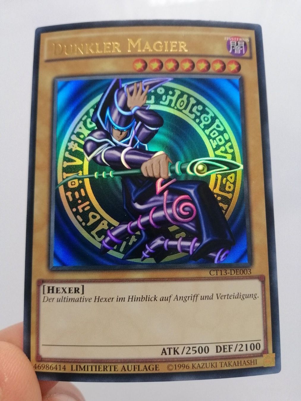 Yugioh Carte collezionabili: Dunkler Magier Ultra-Rare Mint – Nuovo (secondo la descrizione) da Boswil venduto da ShoppingCenterCity 3