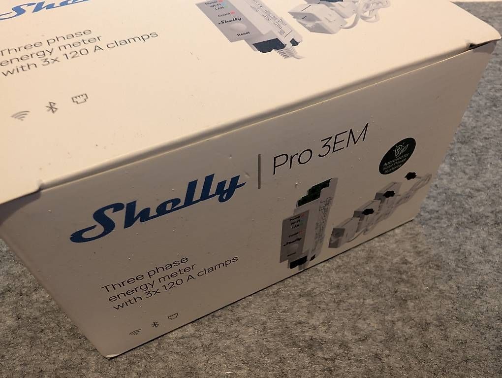 Messen: Shelly Pro 3EM 120A - Dreiphasen-Smart-Meter – Neu und originalverpackt aus Mönthal von lost_adventures
