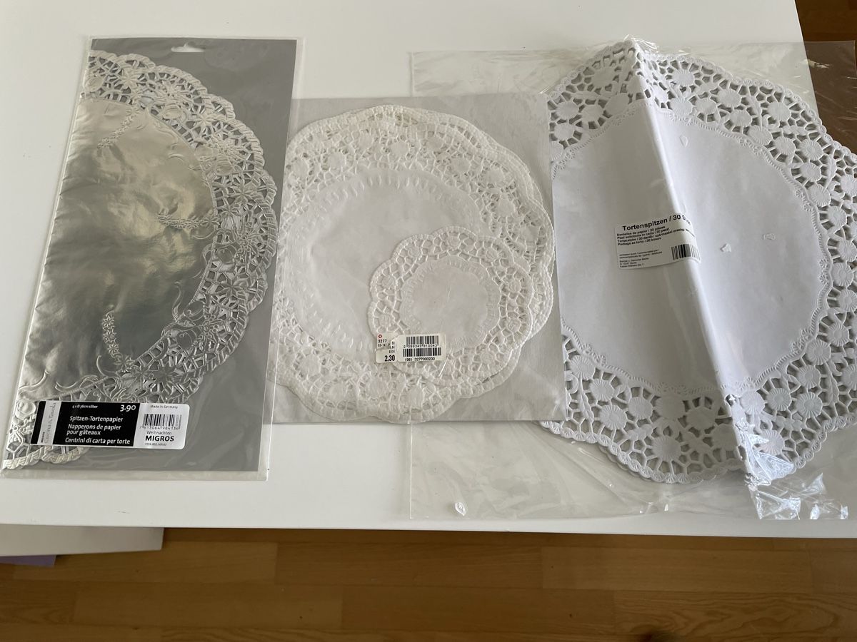 Sottobicchieri: Diverse Tortenspitzendeckchen-Sammlung, neuwertig! – Nuovo e nell'imballaggio originale da forch venduto da Draechli789
