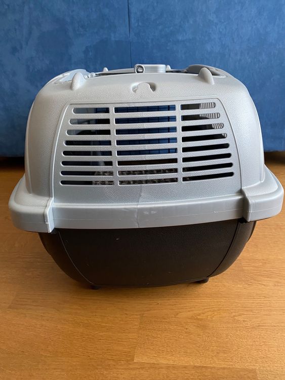 Small Dog Crate Ferplast Atlas 20 Top Opening Cat And Dog Carrier, Blue Hard Shell Cat Carrier Large Cats 20 Lbs