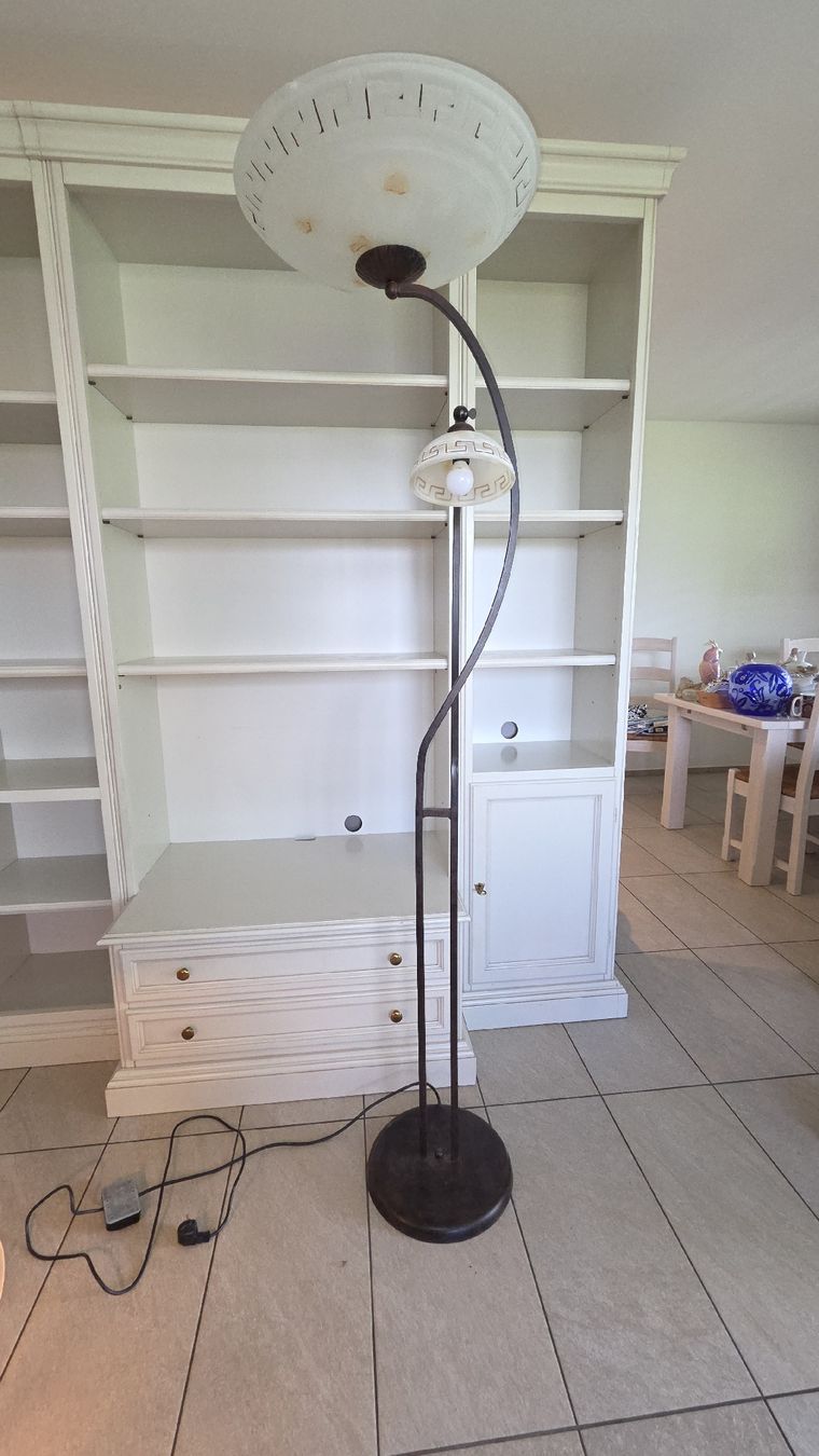 Lampade: Jugendstil Stehlampe mit Leselicht. – Usato da Beckenried venduto da palle2105 3