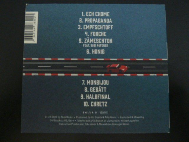 CD: Tobi Gmür - Bern (Digipack) – Usato da Au ZH venduto da sikoku 2